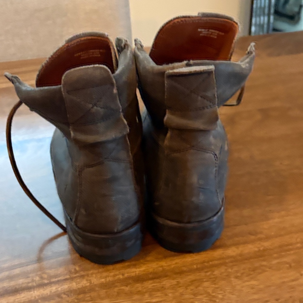 Frye Men's Brown Leather Boots Size 11 - Picture 5 of 9